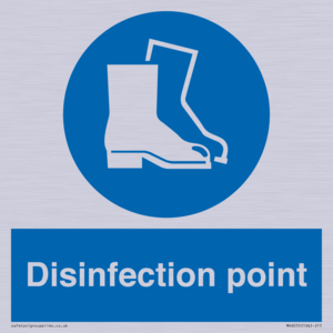 Disinfection point